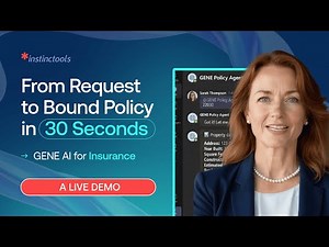 Quote Automation with GENiE AI Policy Agent | Insurance Processes Automation Solution | Demo
