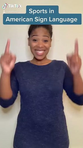Sports in American Sign Language (ASL)