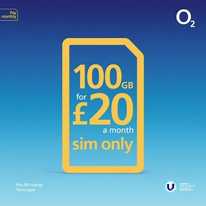 33 reactions · 8 comments | Get 100GB data for just £20 with a Pay Monthly sim. | O2 | Facebook