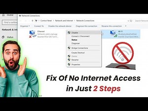 WiFi Connected But No Internet Access on Windows 11/10? Here's How to Fix It 2025!