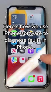 Here’s how we use the iPhone software to diagnose hardware faults… | IDoctor iPhone & Android Repairs