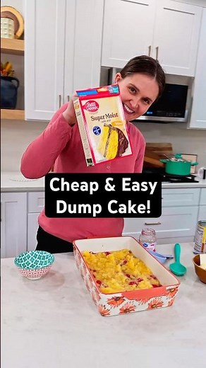 The EASIEST dessert you’ll ever make…and it’s SO good! Pineapple Upside Down Dump Cake Cheap Dessert