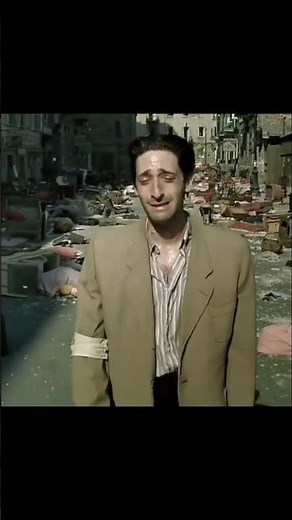 The Pianist (2002) — Adrien Brody’s Heartbreaking Road Scene | Emotional Movie Moment #shorts