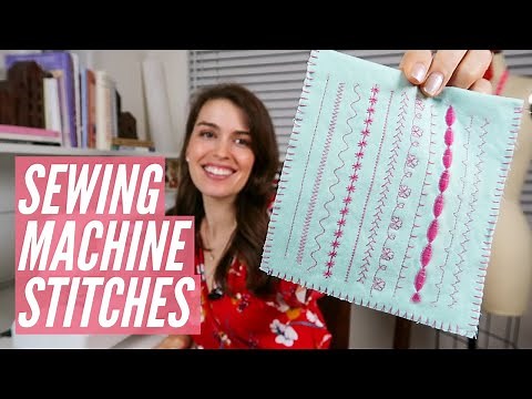 Selecting Stitches | Sewing Machine Basics