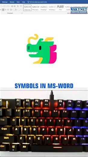 Dragon Symbols Shortcut Keys | Insert Symbols Quickly | Computer Tips & Tricks #shortcutkeys