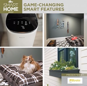 398K views · 671 reactions | App-connected air filters that notify you when they need replacing? Mind = blown 勞 See more clever + easy-to-use smart features inside HGTV Smart Home 2022  >> https://hg.tv/3OEQ0d8 | HGTV | Facebook