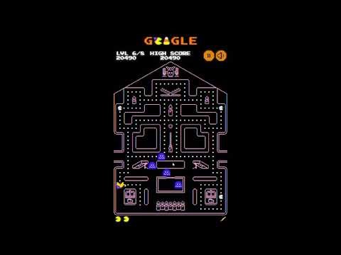Pac Man - 45th Anniversary (Google Doodles Halloween)