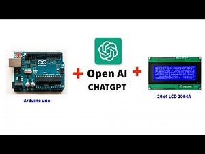 ARDUINO WITH CHATGPT | LCD 2004A ARDUINO| OPEN AI | How to use chat gpt for coding | Easy coding |