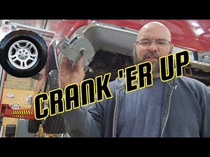 2001 Dodge Dakota spare tire hoist replacement