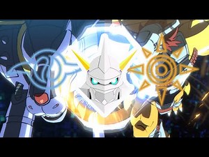 Omegamon Warp evolution Sequence from Agumon & Gabumon - Digimon Adventure 2020 ( オメガモン )