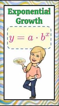 Modeling Exponential Growth with an Equation | HS.F-LE.A.2 #fallintoshorts