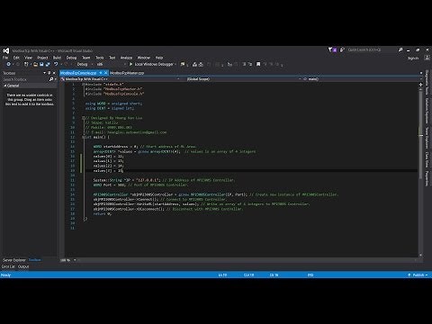 🔥 Modbus TCP/IP With C++