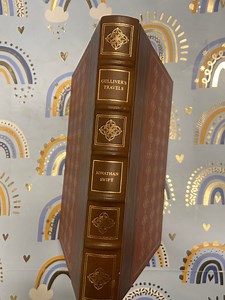 Gulliver's Travels: Jonathan Swift, 1979 Franklin Library Leatherbound Edition - Etsy Australia