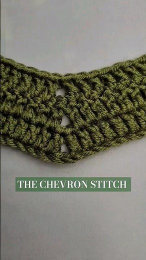 HOW TO CROCHET|THE CHEVRON STITCH |NEW TUTORIAL