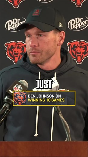 Ben Johnson Reflects on Bears' 10th Game Win
