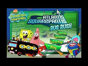 SpongeBob SquarePants: Atlantis SquarePantis Bus Rush - Full Game (You Win ending)