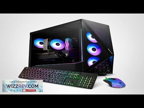 iBUYPOWER Slate Gaming PC Desktop Intel Core Ultra 7 265F CPU NVIDIA