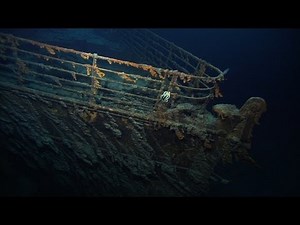 Titanic Wreck Exact Location on Google Earth Map of North Atlantic (KMZ)