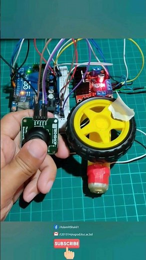 Joystick Interfacing With Arduino #arduino #joystick #arduinoproject #electronics