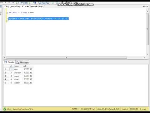How update multiple values of column with a single UPDATE statement in ms sql server