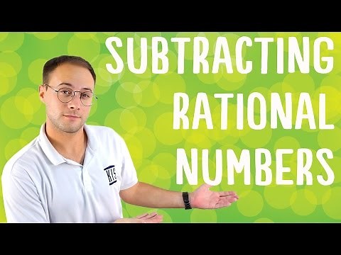Subtracting Rational Numbers