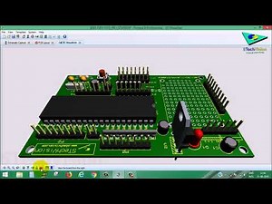 PCB Design in Proteus || 8051 Microcontroller Development Board