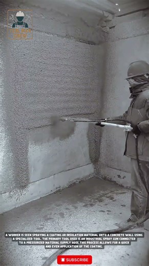 Mortar Sprayer: A Quick and Efficient Way to Install Plasterant! #toolmancrew #constructiontools