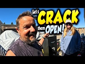 We bought a storage unit and found THREE SAFES!