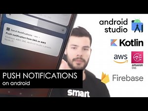 Push Notifications + Firebase + Android Kotlin + AWS SNS + AWS Lambda