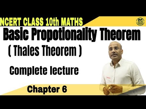 Basic Proportionality Theorem (BPT) | Thales Theorem Explained#cbseclass10 #bpt 