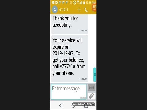Android TracFone: How to check Balance End Date by Texting