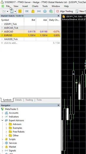 Create & Run Your First Trading Bot on MetaTrader 5!