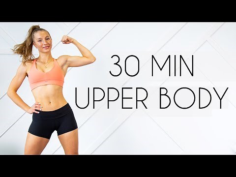 30 min TOTAL UPPER BODY Workout (Tone & Strengthen with Dumbbells)
