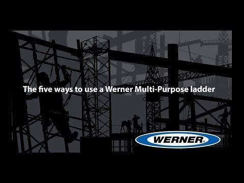 Werner Ladder - Five ways to use a Multi-Position Ladder
