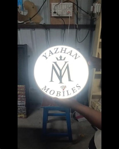 laser cutting customized acrylic sign board
