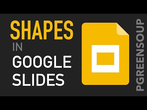 Google Slides: Shape Tools
