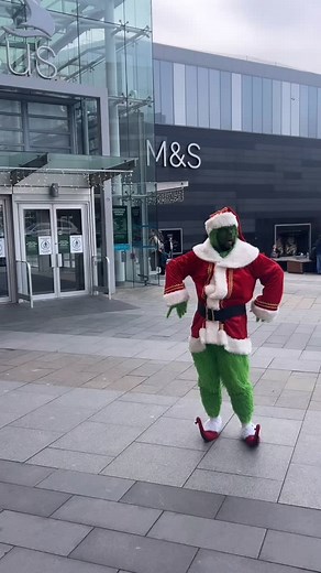 26K views · 1.7K reactions | Spotted at Drake Circus & The Barcode: a certain green troublemaker trying very hard not to be festive  | Drake Circus | Facebook
