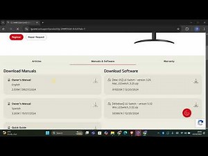 How To Install and Update the LG Monitor Drivers