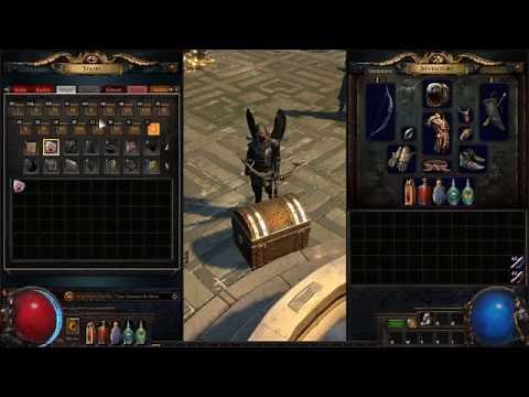 Path of Exile: Map Stash Tab