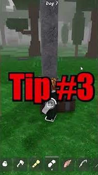 5 Beginner TIPS & TRICKS🤯 "Survive 99 Nights In The Forest" Roblox Horror Game #roblox #brainrot