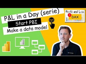 Start Power BI desktop and build the data model