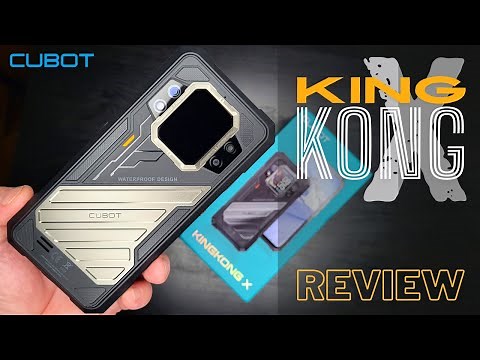 CUBOT KingKong X REVIEW: New Futuristic 5G Rugged Smartphone is Here!