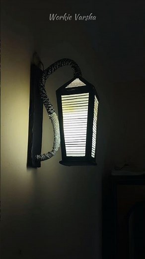 You Again 😁| Wall Lamp Light Making DIY Craft with Cardboard