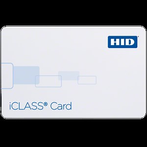 HID 2000 iCLASS SR 2k/2 PVC Smart Card