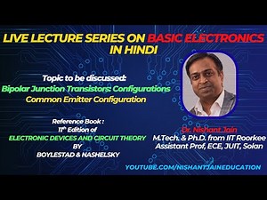 Understanding Common Emitter Configuration for BJT: Input & Output Characteristics, Current Gain