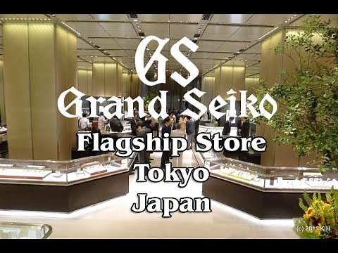 Grand SEIKO Flagship Store in Tokyo