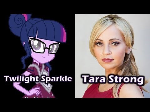 Characters and Voice Actors - MLP: Equestria Girls - Friendship Games