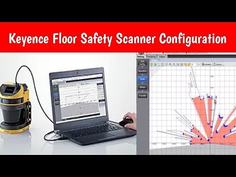 Keyence SZ Series Safety Laser Scanner: Tutorial