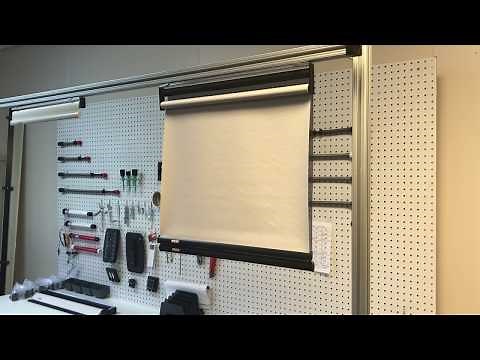 MCD 1700 Series Roller Shade - Manual Adjustment (Speed and Upper Set Point) Instructions