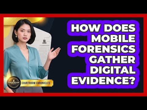 How Does Mobile Forensics Gather Digital Evidence? - Courtroom Chronicles